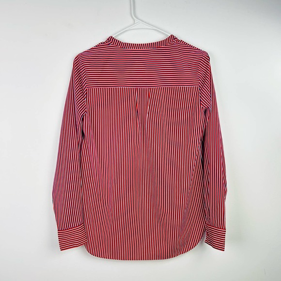 Cabi Franklin Patriot Striped Red White Blue Blouse Style 5335 Size XS - Picture 7 of 7